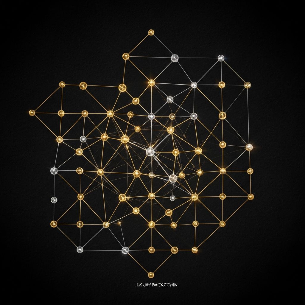 Blockchain background